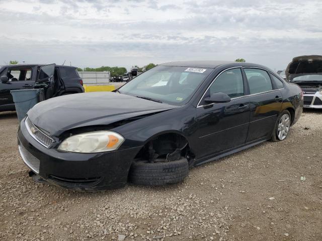 2G1WG5E39D1221637 - 2013 CHEVROLET IMPALA LT BLACK photo 1