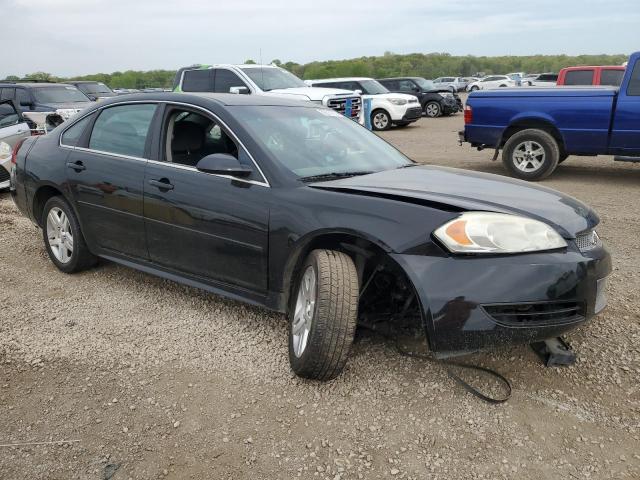 2G1WG5E39D1221637 - 2013 CHEVROLET IMPALA LT BLACK photo 4