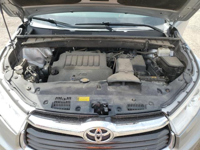 5TDKKRFH6ES029270 - 2014 TOYOTA HIGHLANDER XLE 银色 照片 12