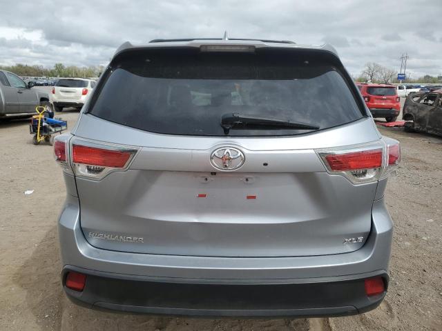 5TDKKRFH6ES029270 - 2014 TOYOTA HIGHLANDER XLE 银色 照片 6