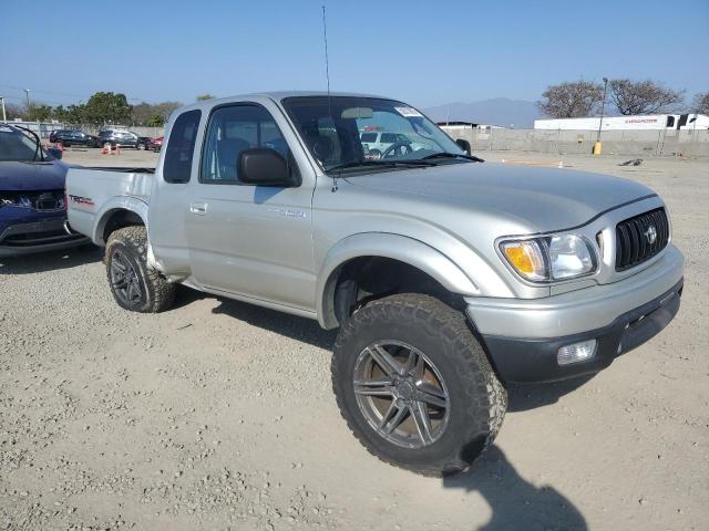 5TESN92N63Z168530 - 2003 TOYOTA TACOMA XTRACAB PRERUNNER ვერცხლისფერი ფოტო 4