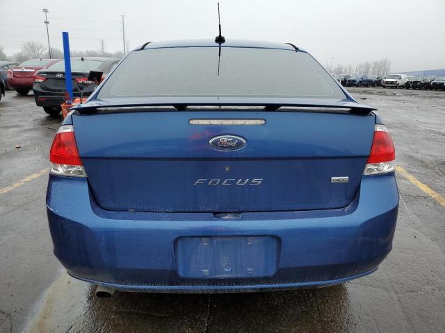 1FAHP35N08W233041 - 2008 FORD FOCUS SE BLUE photo 6