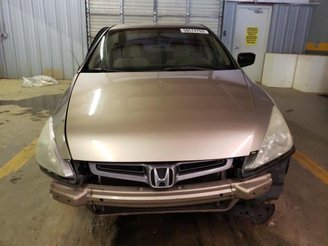 1HGCM56134A005595 - 2004 HONDA ACCORD DX GOLD photo 5