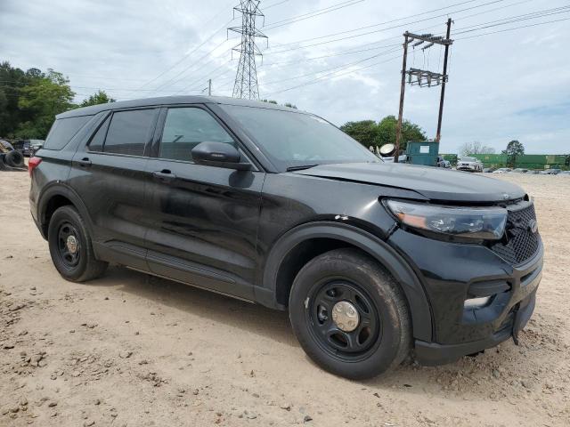 1FM5K8AB4PGA83119 - 2023 FORD EXPLORER POLICE INTERCEPTOR 黑色 照片 4