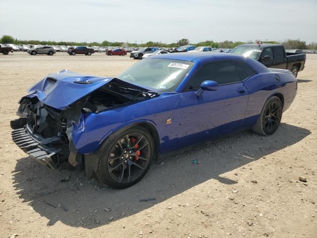 2C3CDZFJ0NH137064 - 2022 DODGE CHALLENGER R/T SCAT PACK BLUE photo 1