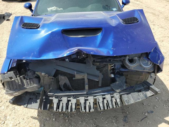 2C3CDZFJ0NH137064 - 2022 DODGE CHALLENGER R/T SCAT PACK BLUE photo 11