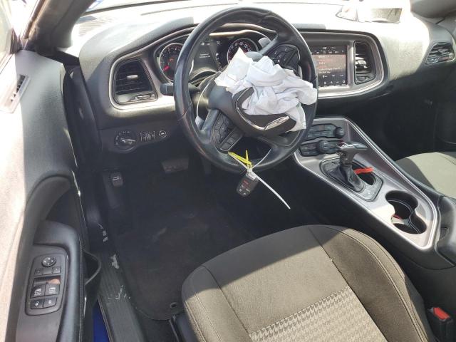 2C3CDZFJ0NH137064 - 2022 DODGE CHALLENGER R/T SCAT PACK BLUE photo 8