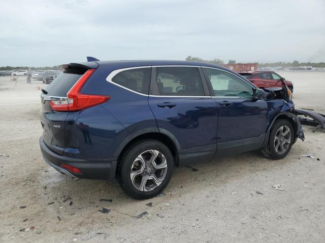 7FARW2H87KE001649 - 2019 HONDA CR-V EXL Көк фото 3
