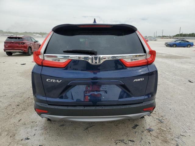 7FARW2H87KE001649 - 2019 HONDA CR-V EXL Көк фото 6