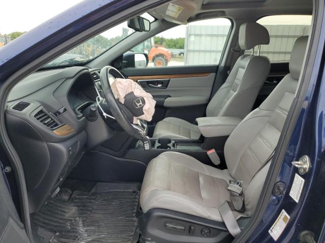 7FARW2H87KE001649 - 2019 HONDA CR-V EXL Көк фото 7