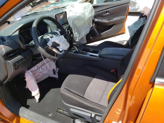 3N1AB8DV9NY320842 - 2022 NISSAN SENTRA SR ORANGE photo 7