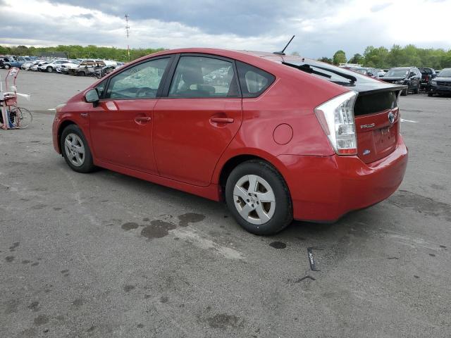 JTDKN3DU1A5212788 - 2010 TOYOTA PRIUS III RED photo 2