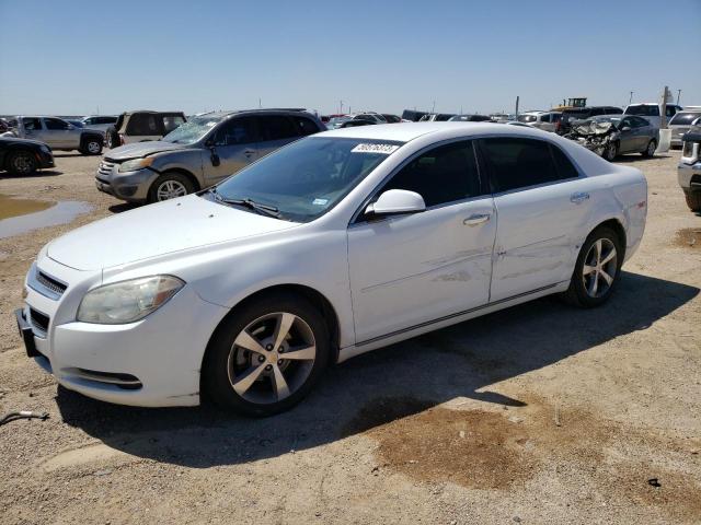 1G1ZC5EU9CF132935 - 2012 CHEVROLET MALIBU 1LT WHITE photo 1