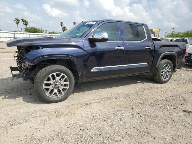 5TFMC5DBXRX054928 - 2024 TOYOTA TUNDRA CREWMAX PLATINUM BLUE photo 1