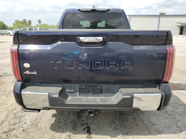 5TFMC5DBXRX054928 - 2024 TOYOTA TUNDRA CREWMAX PLATINUM BLUE photo 6