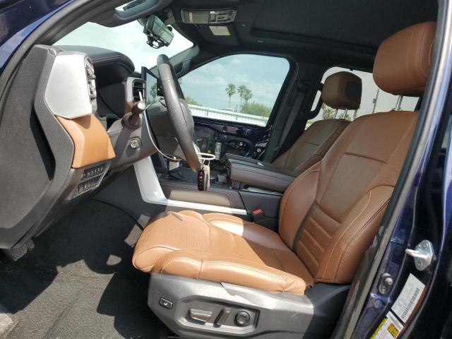 5TFMC5DBXRX054928 - 2024 TOYOTA TUNDRA CREWMAX PLATINUM BLUE photo 7