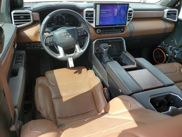 5TFMC5DBXRX054928 - 2024 TOYOTA TUNDRA CREWMAX PLATINUM BLUE photo 8