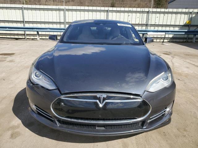 5YJSA1E14GF122451 - 2016 TESLA MODEL S GRAY photo 5