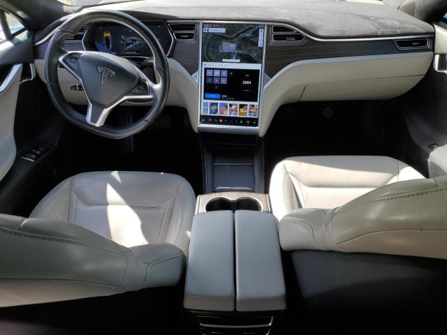 5YJSA1E14GF122451 - 2016 TESLA MODEL S GRAY photo 8