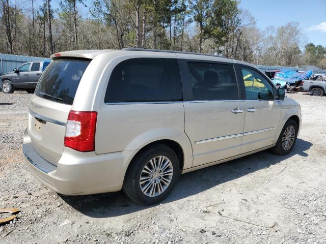 2C4RC1CG8DR646637 - 2013 CHRYSLER TOWN & COU TOURING L BEIGE photo 3