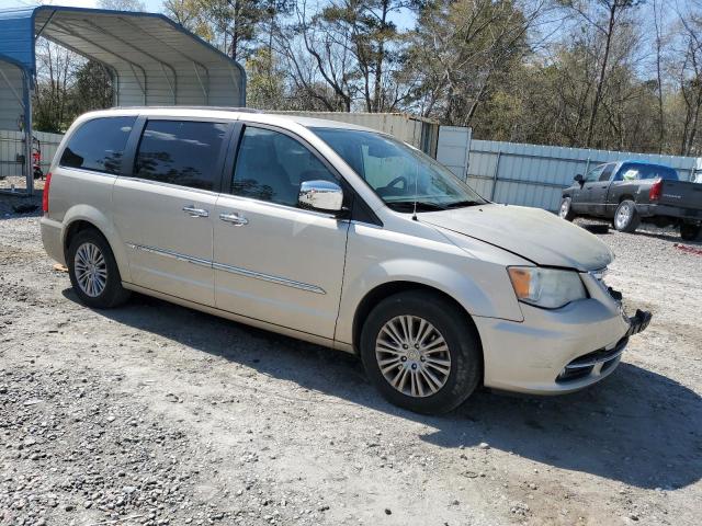 2C4RC1CG8DR646637 - 2013 CHRYSLER TOWN & COU TOURING L BEIGE photo 4