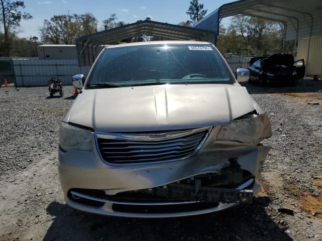 2C4RC1CG8DR646637 - 2013 CHRYSLER TOWN & COU TOURING L BEIGE photo 5