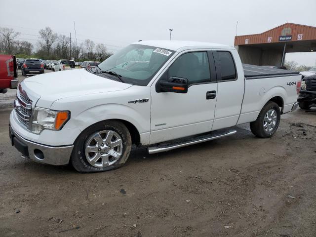 1FTFX1ETXDFA28874 - 2013 FORD F150 SUPER CAB WHITE photo 1