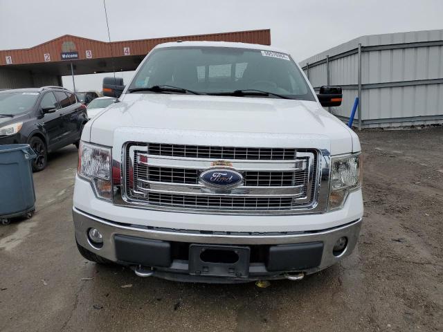 1FTFX1ETXDFA28874 - 2013 FORD F150 SUPER CAB WHITE photo 5