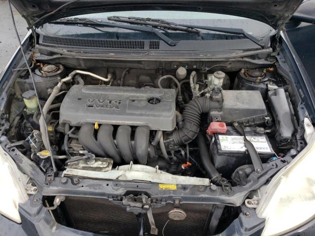 2T1KR32E85C411572 - 2005 TOYOTA COROLLA MA XR BLACK photo 11