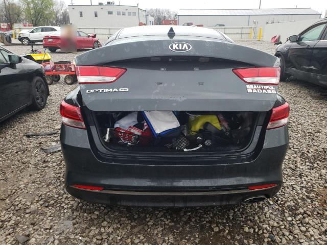 KNAGT4L33G5070945 - 2016 KIA OPTIMA LX BLACK photo 6