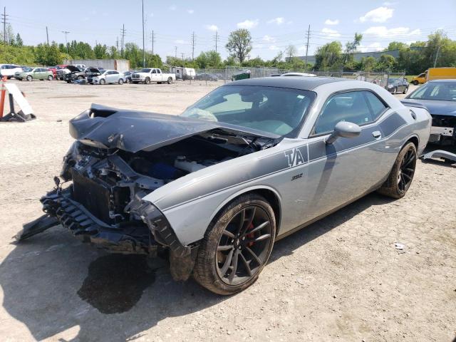 2C3CDZFJ3NH254329 - 2022 DODGE CHALLENGER R/T SCAT PACK GRAY photo 1