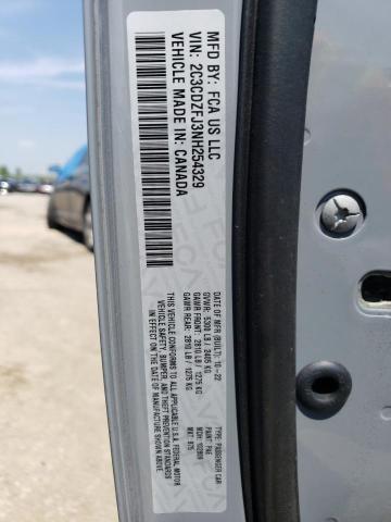 2C3CDZFJ3NH254329 - 2022 DODGE CHALLENGER R/T SCAT PACK GRAY photo 13