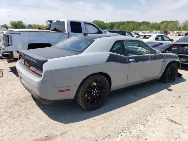 2C3CDZFJ3NH254329 - 2022 DODGE CHALLENGER R/T SCAT PACK GRAY photo 3