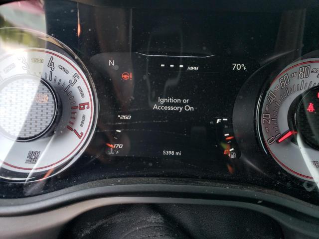 2C3CDZFJ3NH254329 - 2022 DODGE CHALLENGER R/T SCAT PACK GRAY photo 9