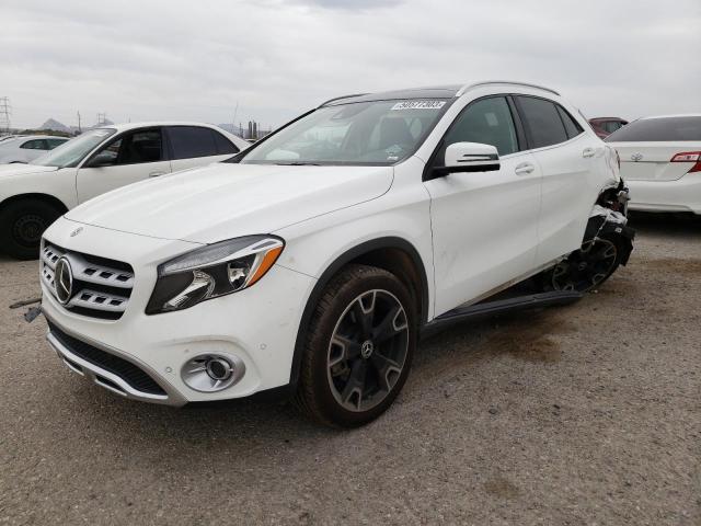 WDCTG4GBXLU023378 - 2020 MERCEDES-BENZ GLA 250 4MATIC WHITE photo 1