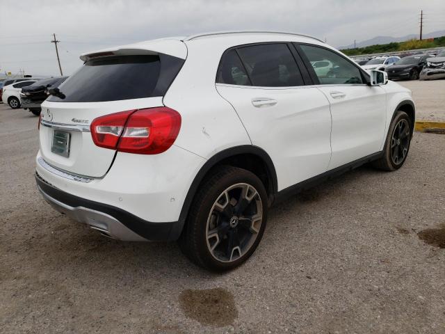 WDCTG4GBXLU023378 - 2020 MERCEDES-BENZ GLA 250 4MATIC WHITE photo 3