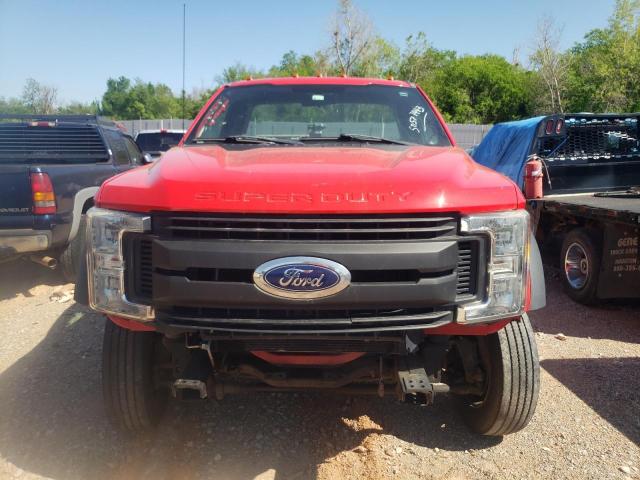 1FDUF4GY0HEB35041 - 2017 FORD F450 SUPER DUTY RED photo 5