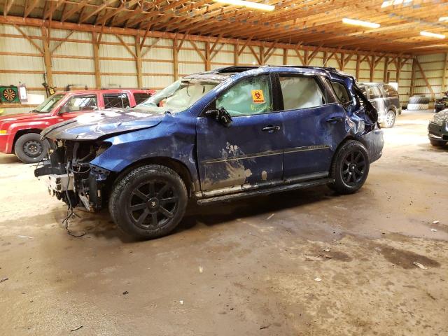 5N1DR2MM1HC663941 - 2017 NISSAN PATHFINDER S BLUE photo 1