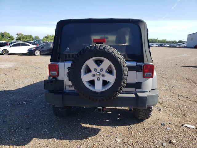 1C4AJWAG8DL660131 - 2013 JEEP WRANGLER SPORT SILVER photo 6