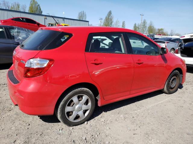 2T1KU40E79C077841 - 2009 TOYOTA COROLLA MA RED photo 3