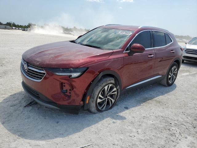 LRBFZNR47ND138071 - 2022 BUICK ENVISION ESSENCE Բորդո լուսանկար 1