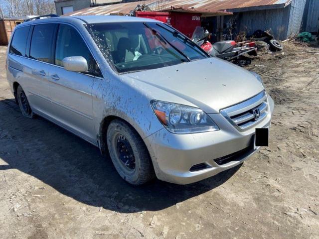 5FNRL38407B504535 - 2007 HONDA ODYSSEY EX GRAY photo 4