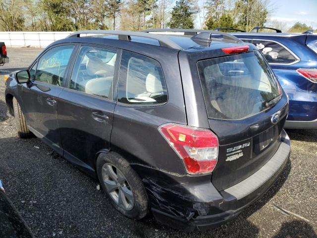 JF2SJABC5GH499958 - 2016 SUBARU FORESTER 2.5I GRAY photo 2