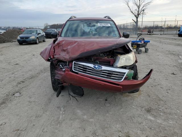 JF2SH6BC3AH783802 - 2010 SUBARU FORESTER XS Қызыл фото 5