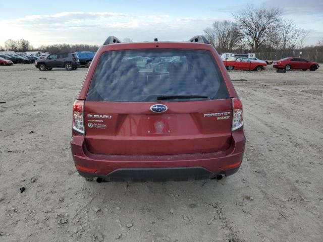 JF2SH6BC3AH783802 - 2010 SUBARU FORESTER XS Қызыл фото 6