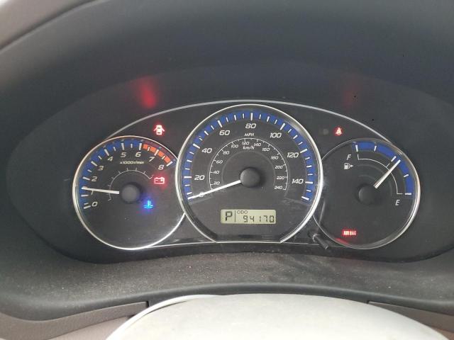 JF2SH6BC3AH783802 - 2010 SUBARU FORESTER XS Қызыл фото 9