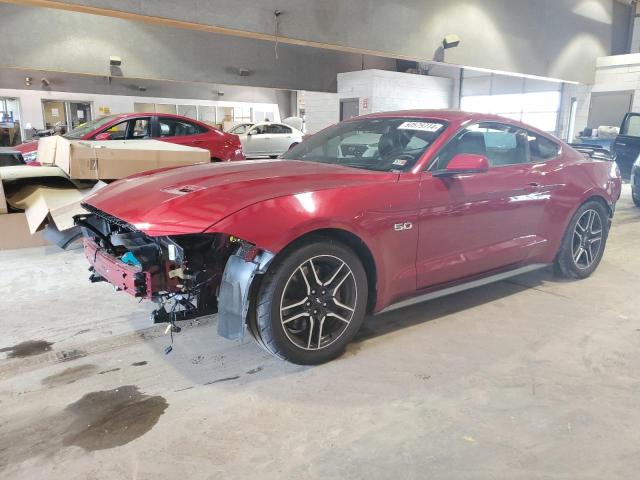 1FA6P8CF9M5148389 - 2021 FORD MUSTANG GT RED photo 1