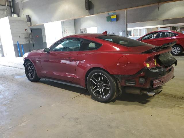 1FA6P8CF9M5148389 - 2021 FORD MUSTANG GT RED photo 2