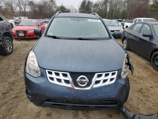 JN8AS5MV1DW110709 - 2013 NISSAN ROGUE S BLUE photo 5