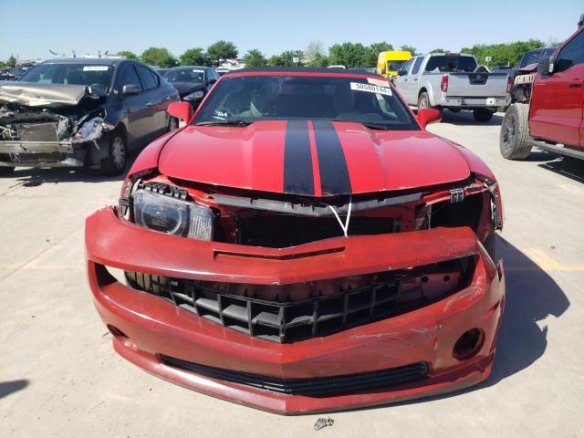 2G1FK3DJ1C9131689 - 2012 CHEVROLET CAMARO 2SS RED photo 5